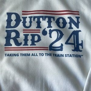 DUTTON / RIP ‘24  GILDAN SWEATSHIRTS SIZE XL